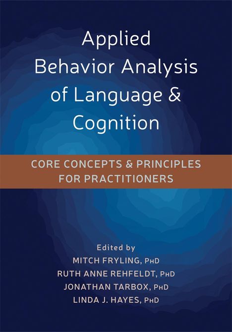 "Applied Behavior Analysis of Language & Cognition" steht auf blauen, sich überlagernden Farbringen.
