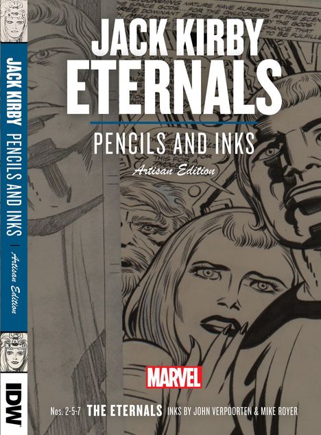 Jack Kirby's the Eternals Pencils and Inks Artisan Edition, Buch