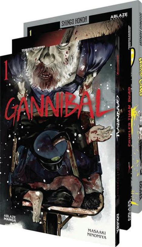Masaaki Ninomiya: Ablaze Horror Manga Collected Set, Buch