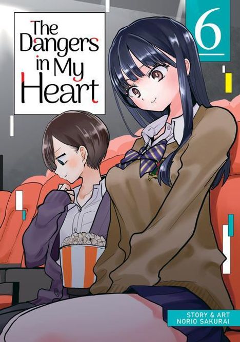 Norio Sakurai: The Dangers in My Heart Vol. 6, Buch