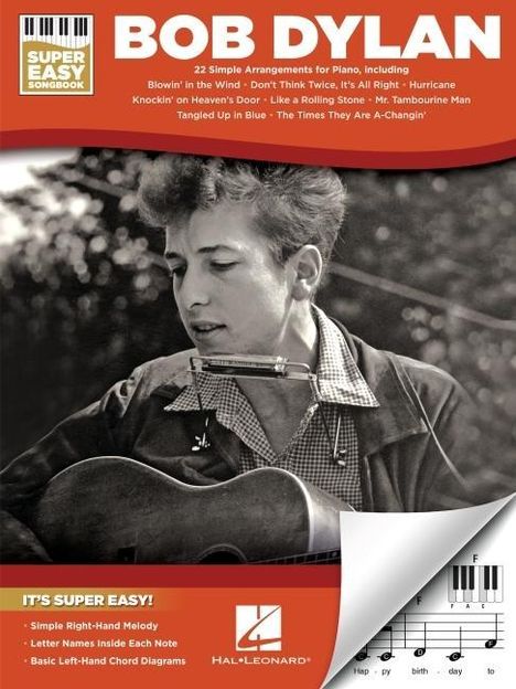 Bob Dylan - Super Easy Songbook, Buch