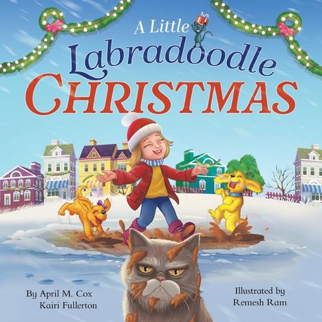 April M Cox: A Little Labradoodle Christmas, Buch