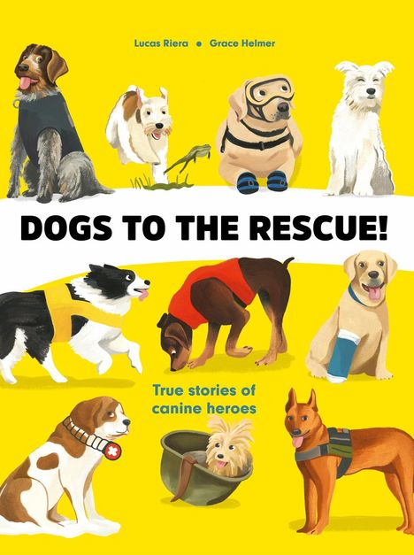 Lucas Riera: Dogs to the Rescue, Buch