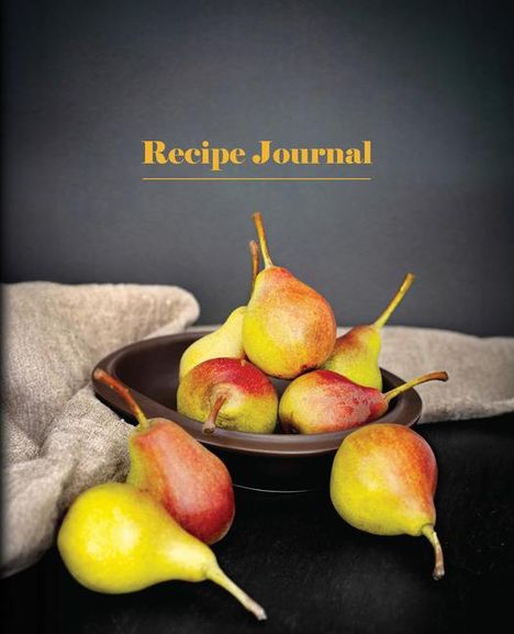 New Holland Publishers: Recipe Journal - Bowl of Pears, Buch