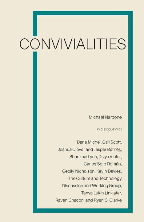 Michael Nardone: Convivialities, Buch