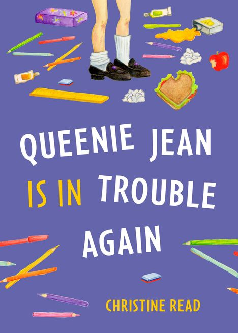 Christine Read: Queenie Jean Is in Trouble Again, Buch
