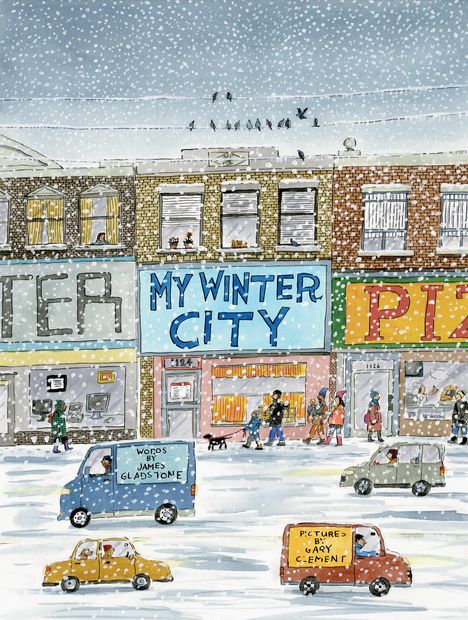 James Gladstone: My Winter City, Buch