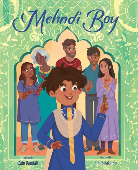 Zain Bandali: Mehndi Boy, Buch