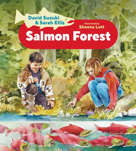 David Suzuki: Salmon Forest, Buch