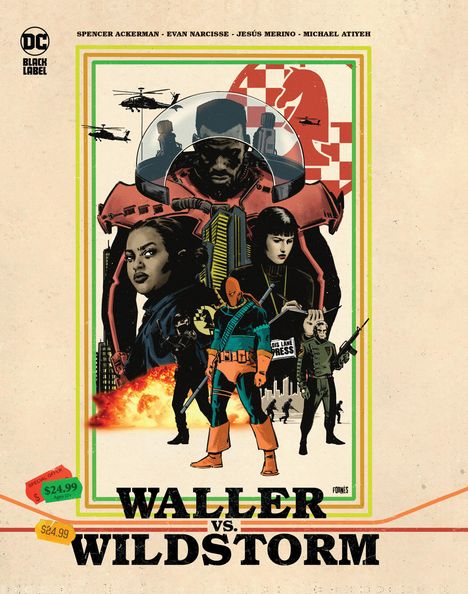 Evan Narcisse: Waller vs. Wildstorm, Buch