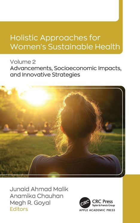 "Holistic Approaches for Women's Sustainable Health. Volume 2. Eine Frau im Sonnenuntergang, Rückansicht."