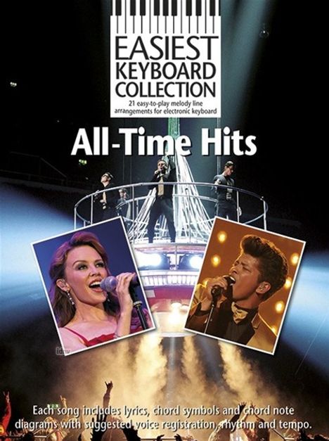 Easiest Keyboard Collection: All-Time Hits, Noten