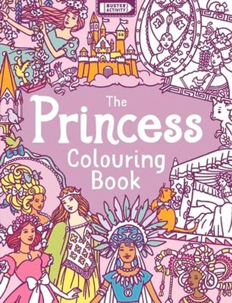 Ann Kronheimer: The Princess Colouring Book, Buch