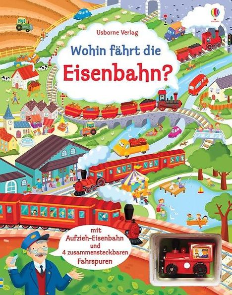 Fiona Watt: Wohin fährt die Eisenbahn?, Buch