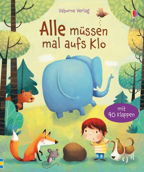 Katie Daynes: Alle müssen mal aufs Klo, Buch