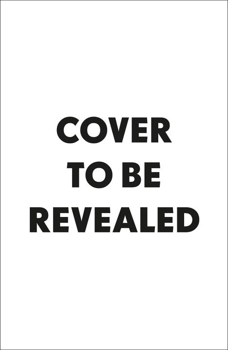 Text: "COVER TO BE REVEALED". Schwarze Schrift auf weißem Hintergrund.