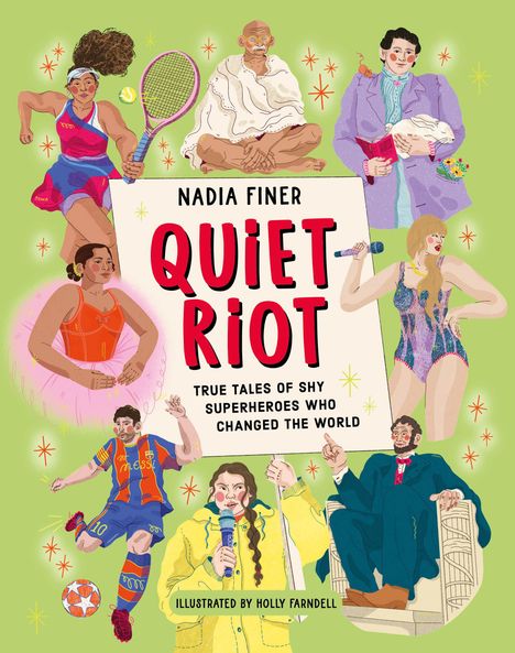 Nadia Finer: Quiet Riot, Buch