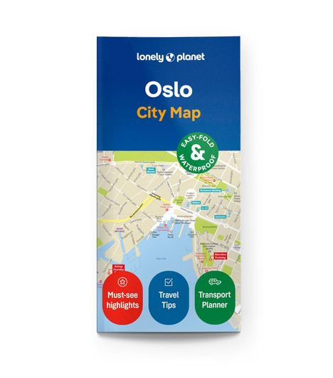 Lonely Planet: Lonely Planet Oslo City Map, Karten