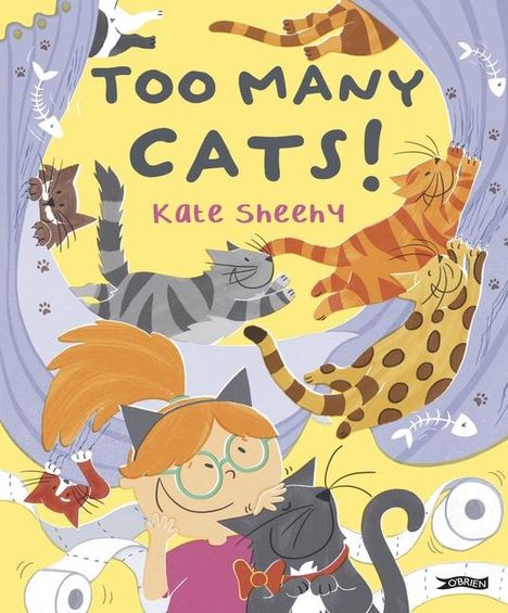 Kate Sheehy: Too Many Cats!, Buch