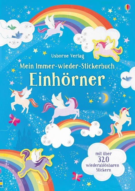 Hannah Watson: Mein Immer-wieder-Stickerbuch: Einhörner, Buch