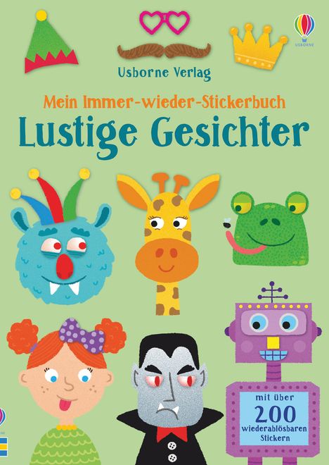 Sam Smith: Mein Immer-wieder-Stickerbuch: Lustige Gesichter, Buch