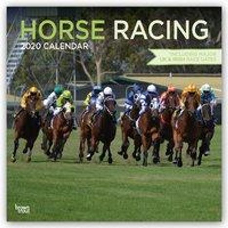 Horse Racing - Pferderennen 2020 - 18-Monatskalender, Diverse