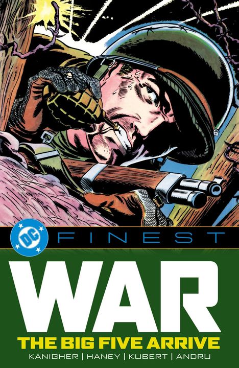 Various: DC Finest: War: The Big Five Arrive, Buch