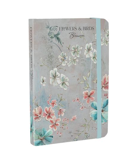 Flowers &amp; Birds Blossom A6 Notebook, Buch