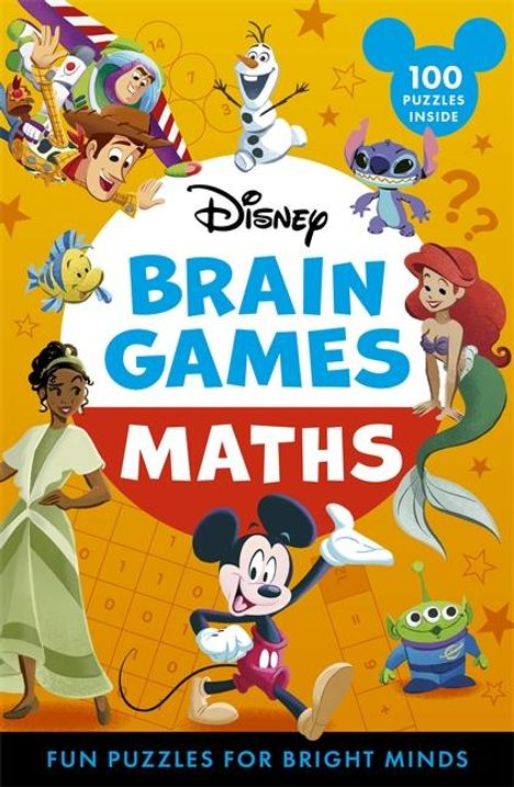 Walt Disney: Disney Brain Games: Maths, Buch