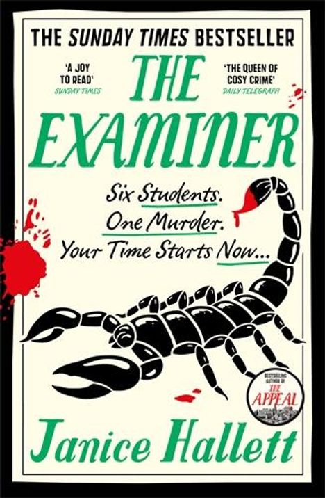 Janice Hallett: The Examiner, Buch