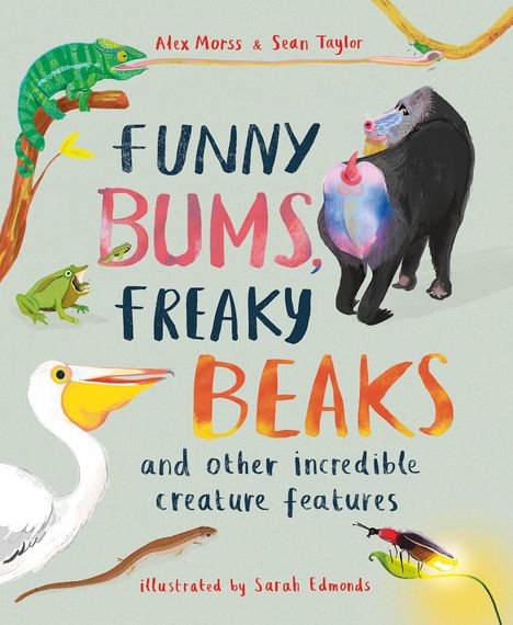 Alex Morss: Funny Bums, Freaky Beaks, Buch