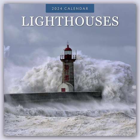 Red Robin Publishing Ltd.: Lighthouses 2024 Square Wall Calendar, Buch