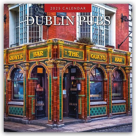 Robin Red: Dublin Pubs 2025 - 16-Monatskalender, Kalender