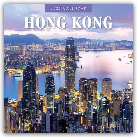 Robin Red: Hongkong 2025 - 16-Monatskalender, Kalender