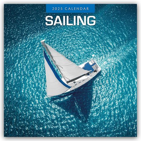 Robin Red: Sailing - Segeln 2025 - 16-Monatskalender, Kalender