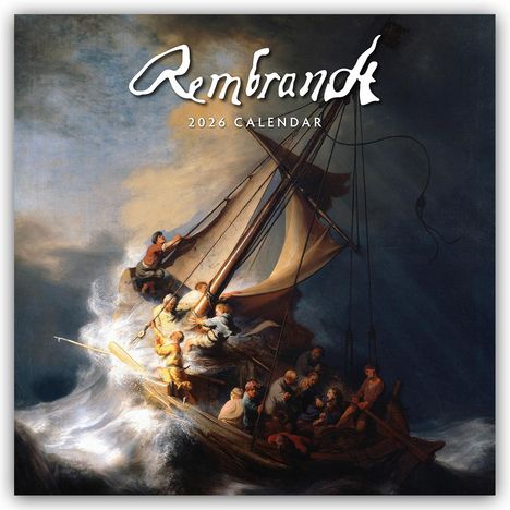 Robin Red: Rembrandt 2026 - 16-Monatskalender, Kalender