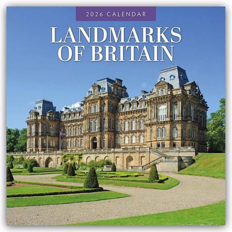 Robin Red: Landmarks of Britain - Sehenswürdigkeiten Großbritanniens 2026 - 16-Monatskalender, Kalender