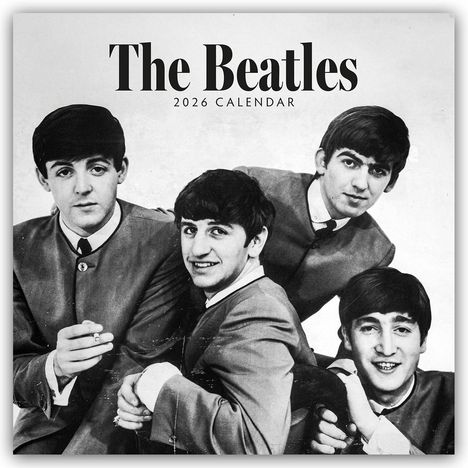 Robin Red: The Beatles 2026 - 16-Monatskalender, Kalender