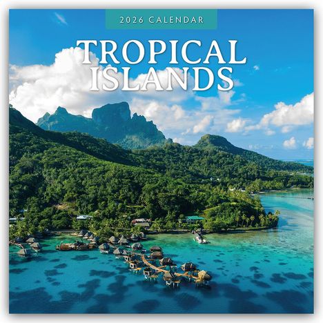 Robin Red: Tropical Islands - Tropische Inseln 2026 - 16-Monatskalender, Kalender