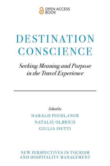 Destination Conscience, Buch