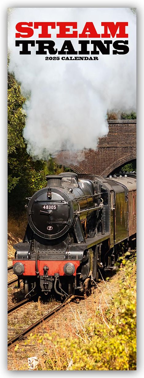 Avonside Publishing Ltd: Steam Trains - Dampflokomotiven 2025, Kalender