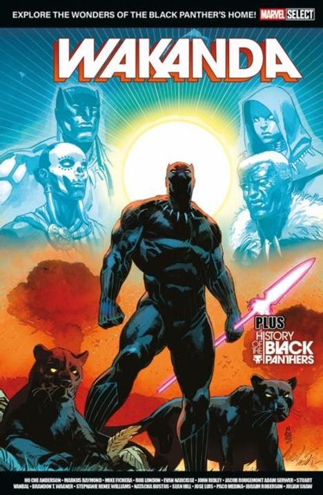 Ho Che Anderson: Marvel Select - Wakanda, Buch
