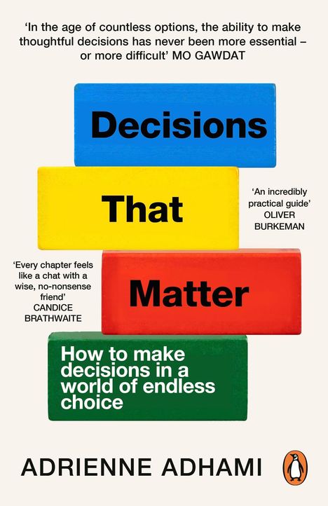 Adrienne Adhami: Decisions That Matter, Buch