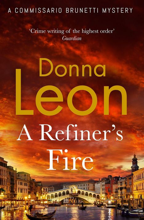 Donna Leon: A Refiner's Fire, Buch