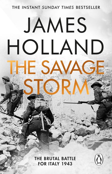 James Holland: The Savage Storm, Buch