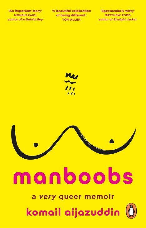 Komail Aijazuddin: Manboobs, Buch