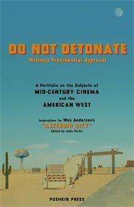 Wes Anderson: Do Not Detonate, Buch