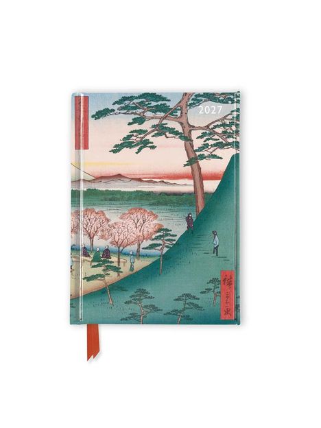 "2027" oben rechts. Cover mit japanischer Landschaftsillustration, Bäume, Berge und Menschen in traditioneller Kleidung.