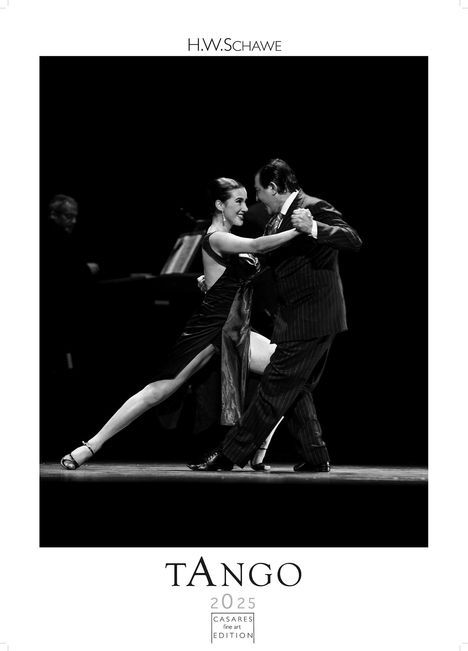 H. W. Schawe: Tango schwarz/weiss 2025, Kalender