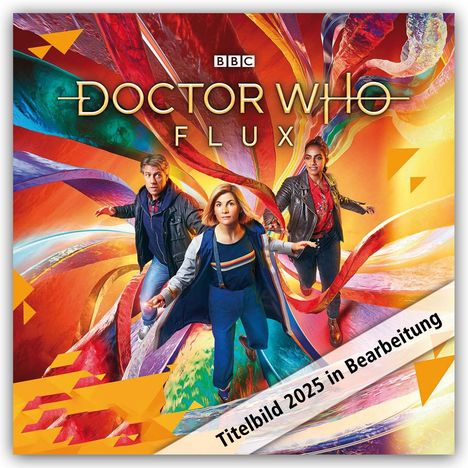 Danilo Promotion Ltd: Doctor Who - 14. Doktor 2025 - Wandkalender, Kalender